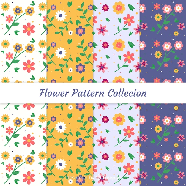 Flower pattern collection