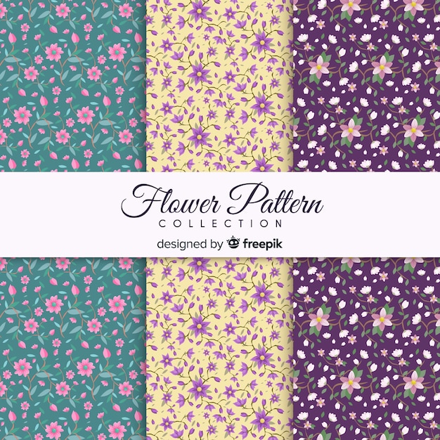 Flower pattern collection