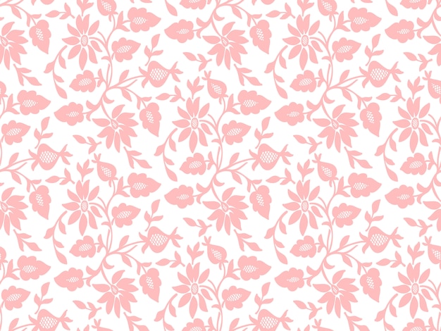 flower seamless pattern background. Elegant texture for backgrounds. 