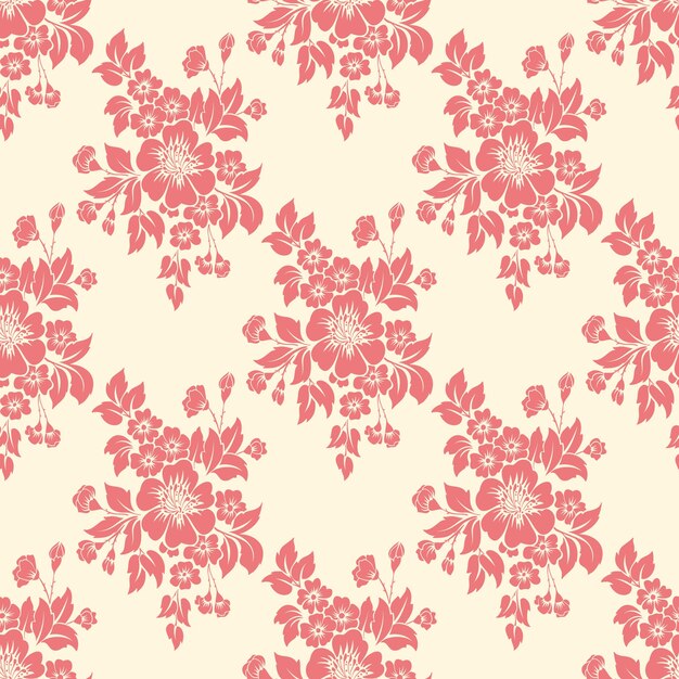 flower seamless pattern background