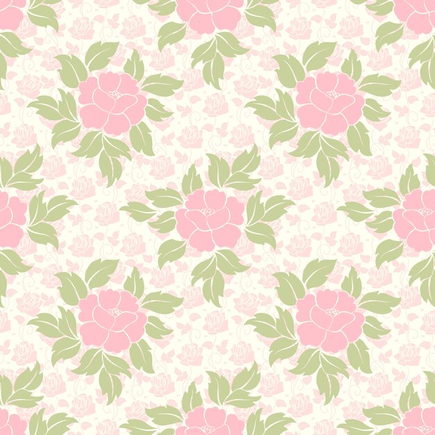 flower seamless pattern background