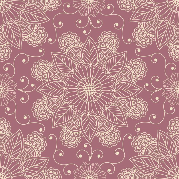  flower seamless pattern 