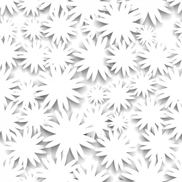 Free Vector flower shapes background