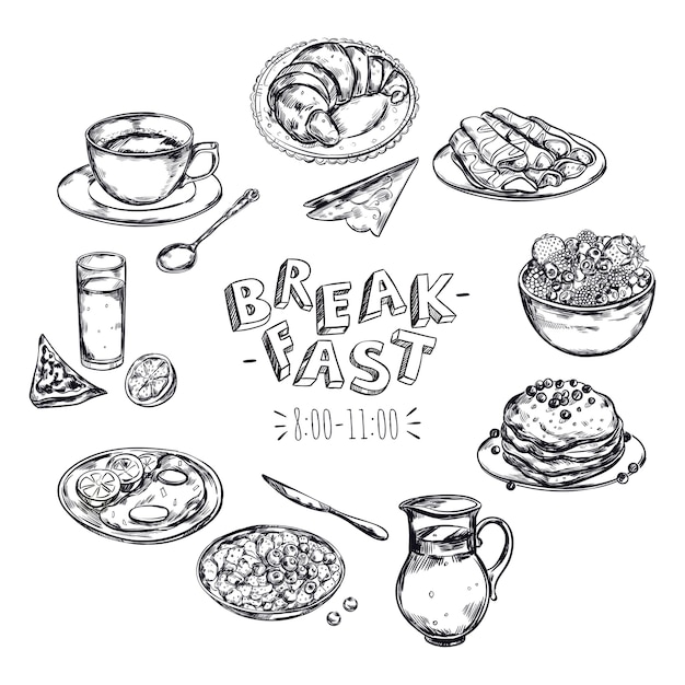 Food Breakfast Menu Flyer