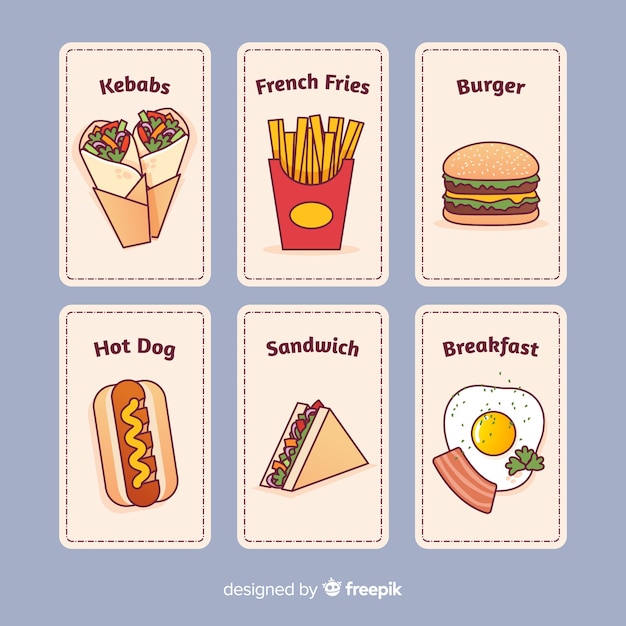 Food card collection