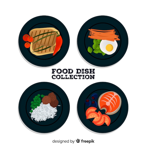 Food dish collection