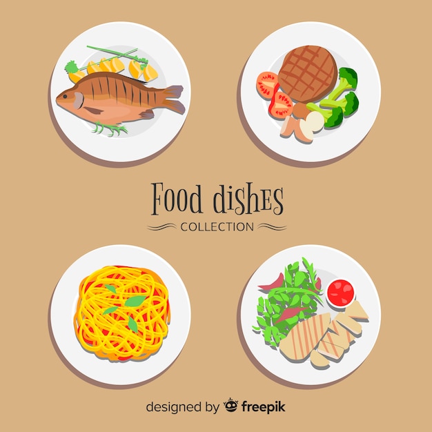 Food dish collection