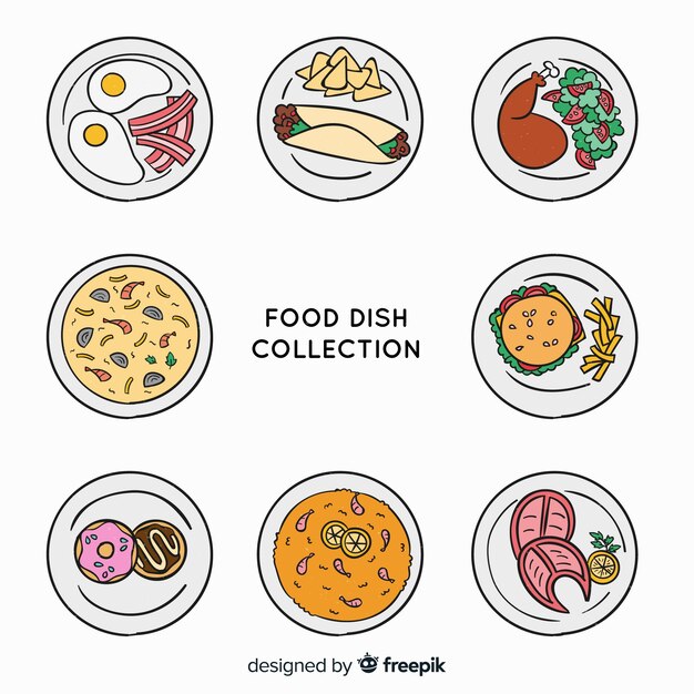 Food dish collection