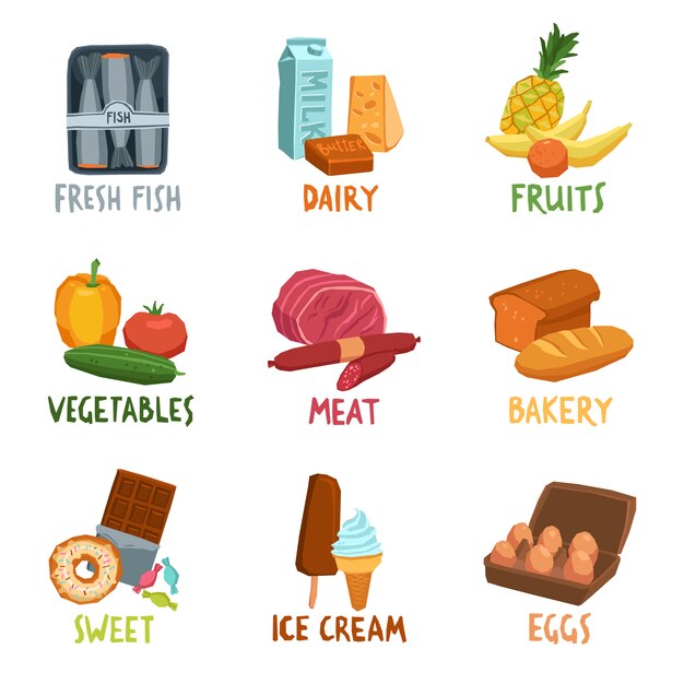 Food Icons Set