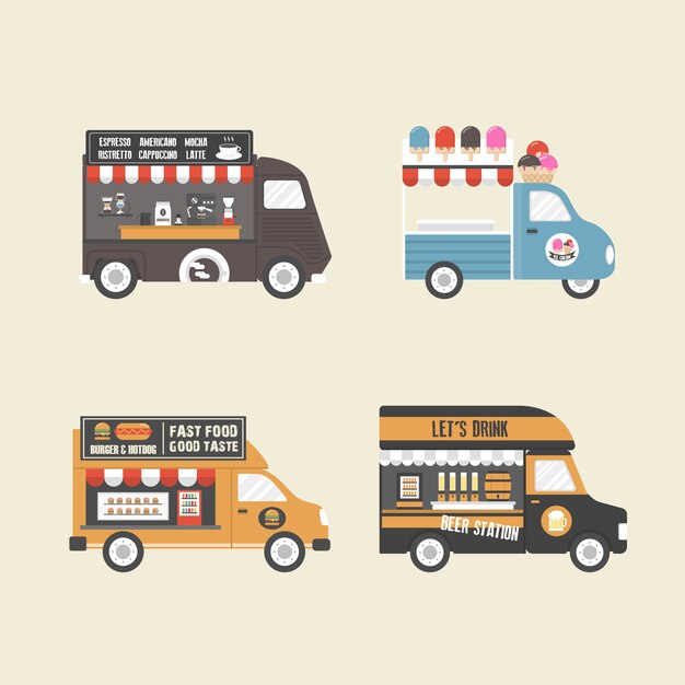 Food trucks collection