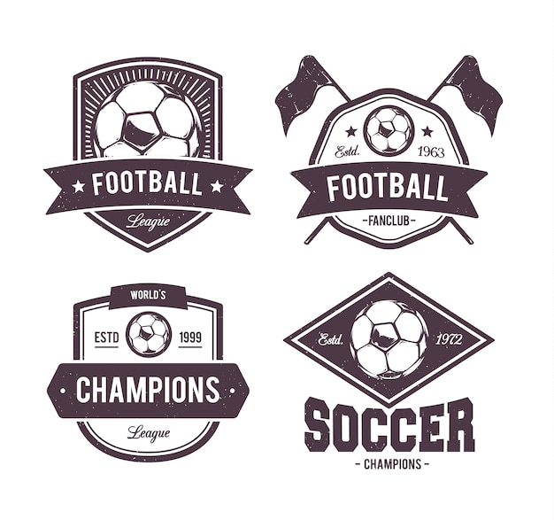 football emblems collection