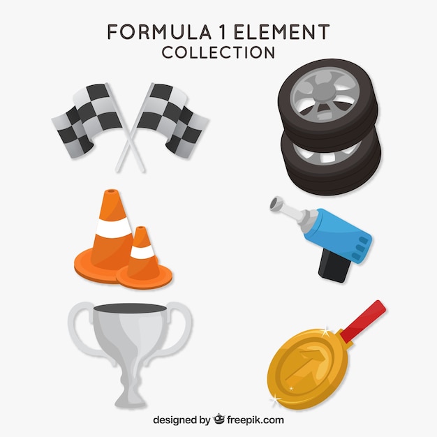 Formula 1 element collection