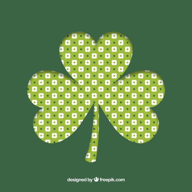 Four leaf clover background