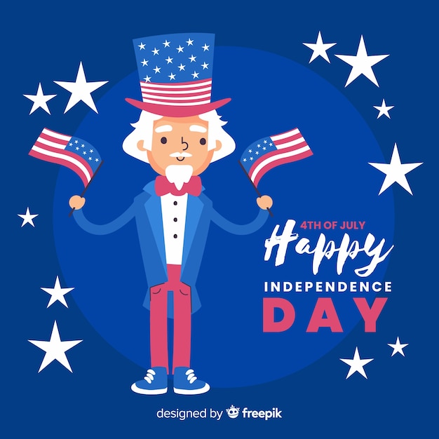 Free vector fourth of july