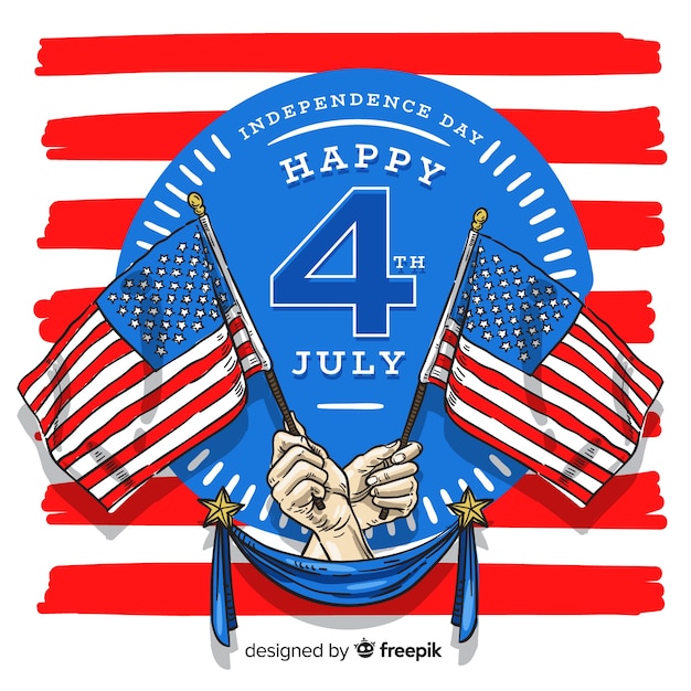 Free vector fourth of july