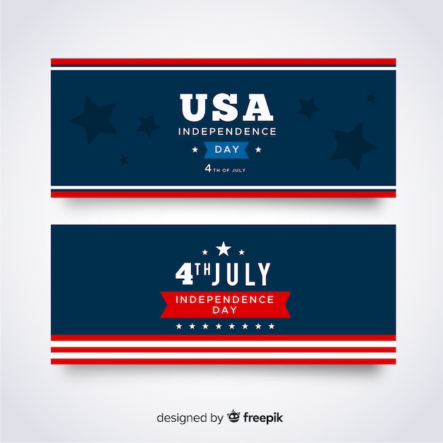 Free vector fourth of july