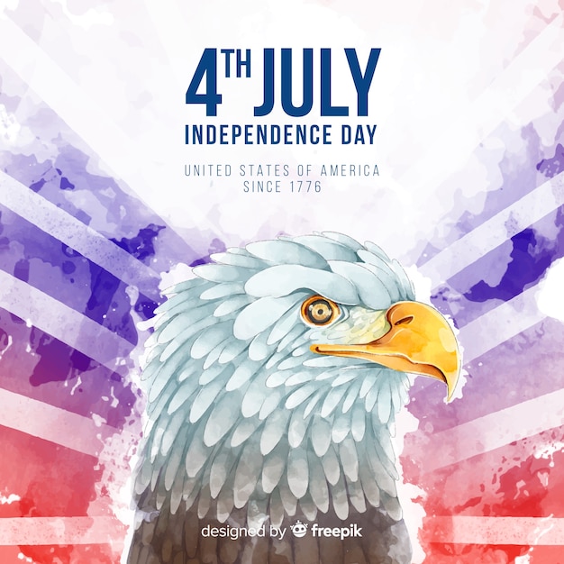 Free Vector fourth of july