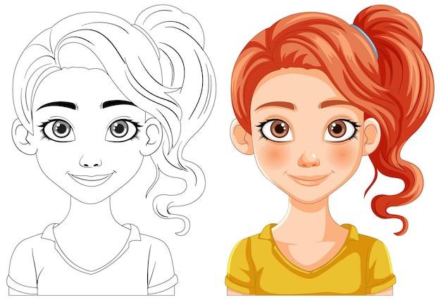 From Sketch to Colorful Illustration