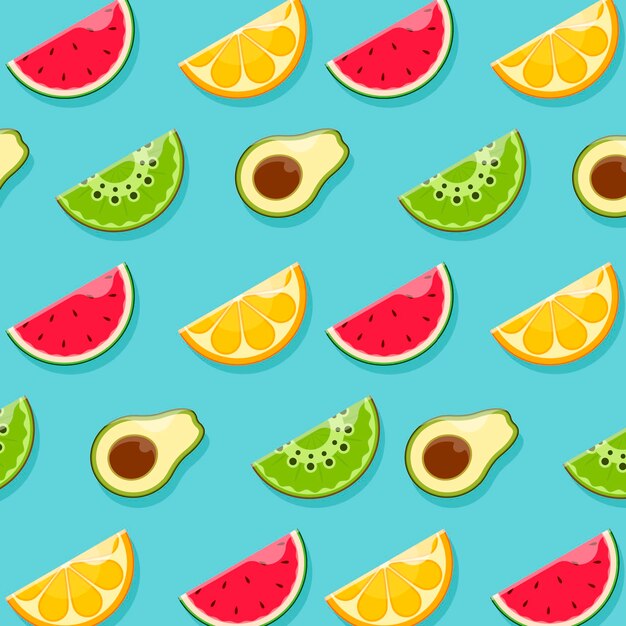 Fruits pattern concept