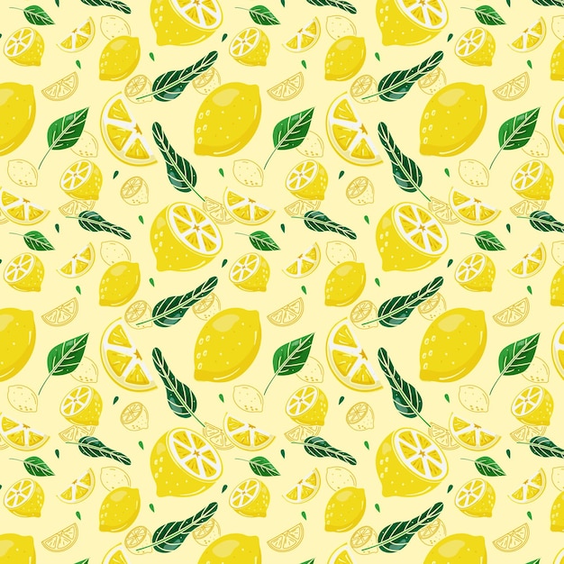 Fruits pattern concept