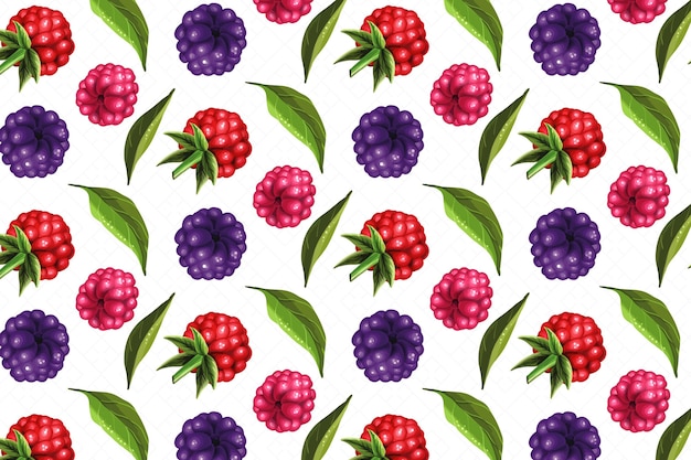 Free Vector fruits pattern concept