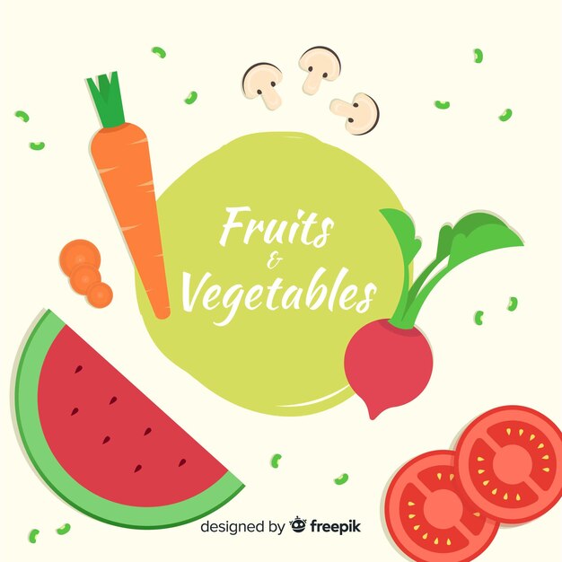 Fruits and vegetables