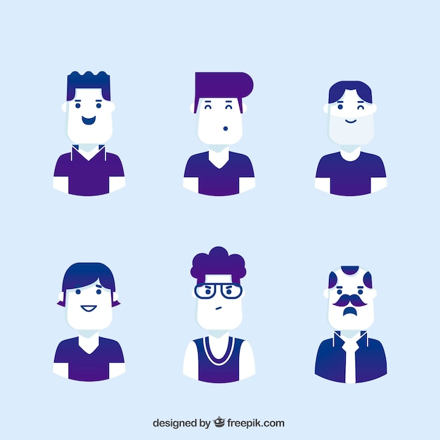 Fun avatars with modern style