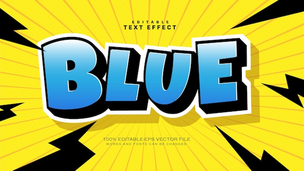 Fun Cartoon Bleep text Style Effect