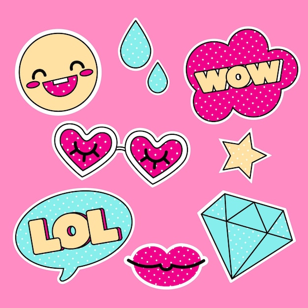 Funny lol and wow stickers