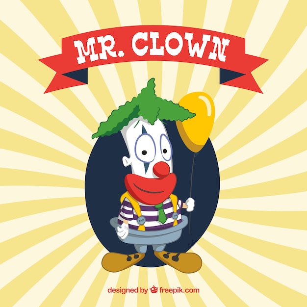 Funny mr. clown