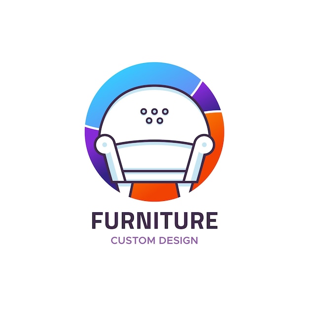 Furniture logo template