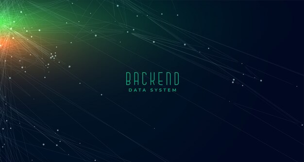 Futuristic big data visualization concept background