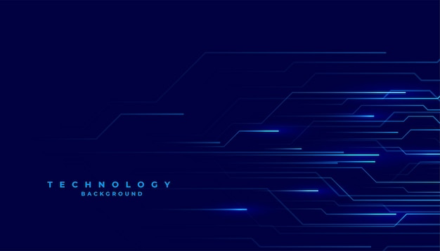 futuristic circuit line wire techno network background for data visualization