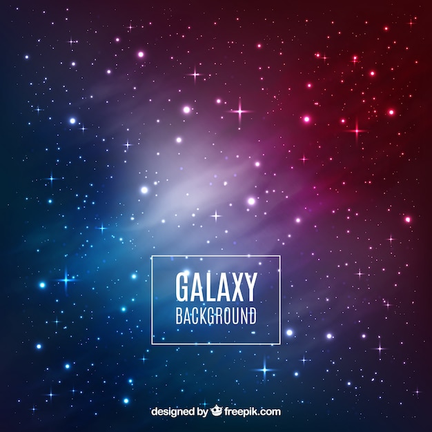 Galaxy background design