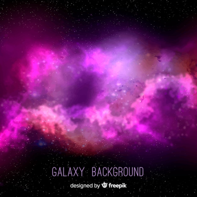 Free Vector galaxy background