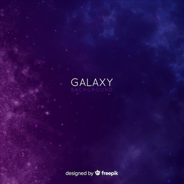 Free Vector galaxy background