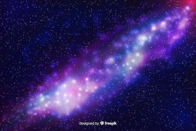 Free vector galaxy background