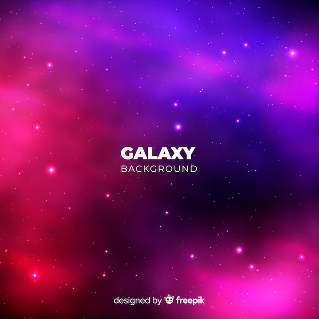 Free Vector galaxy background