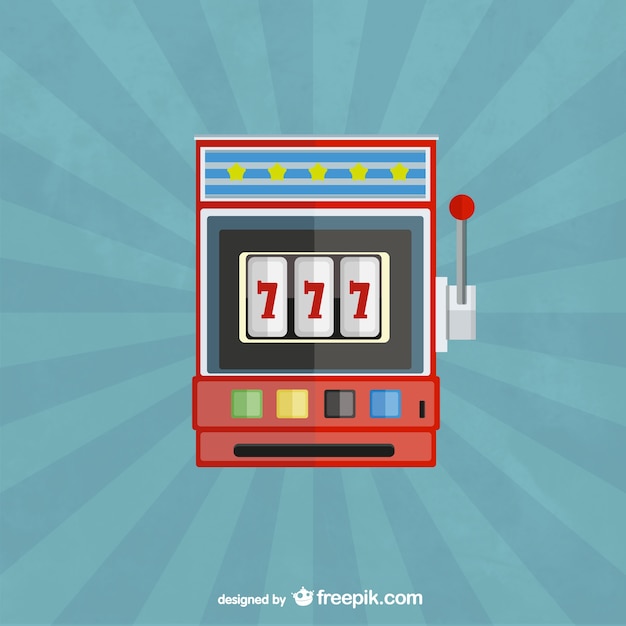 Gambling machine vector