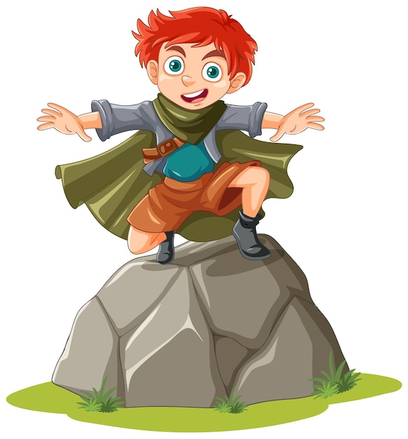 Game adventure fantasy cartoon character