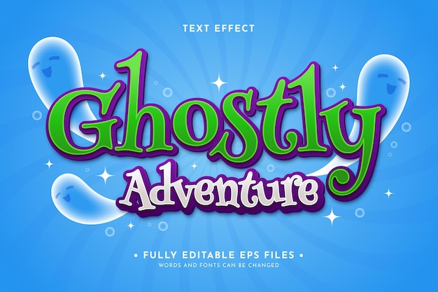 Game logo text effect