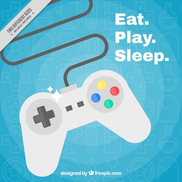 Free Vector gamepad background