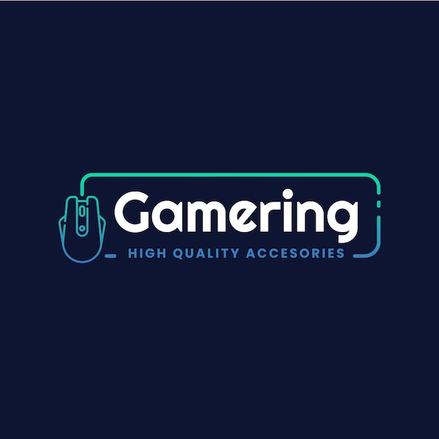 Gaming logo template