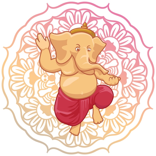 Ganesha background design