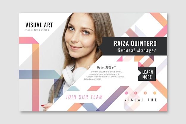 General business banner template