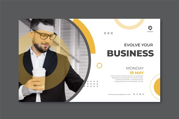 General business banner template