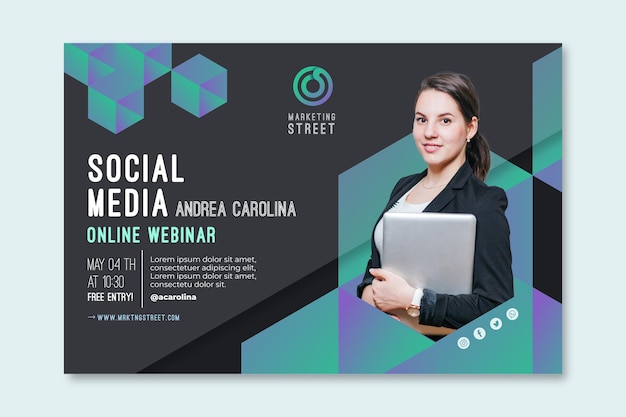 General business banner template