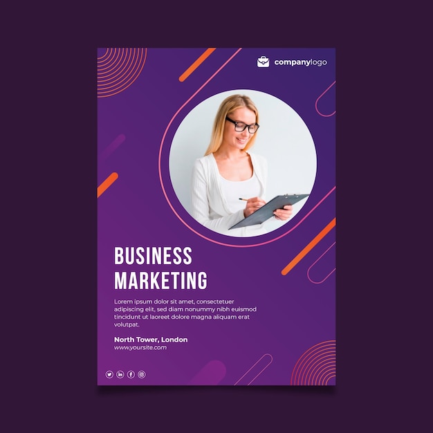 General business flyer template