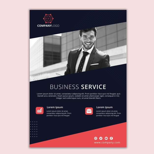 General business flyer vertical