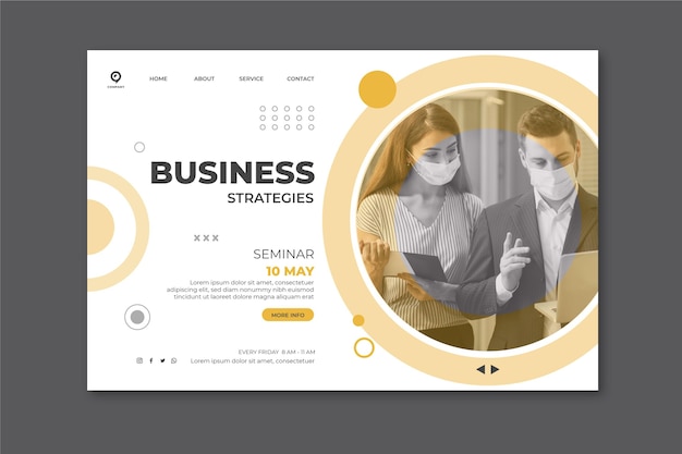 General business statistics landing page